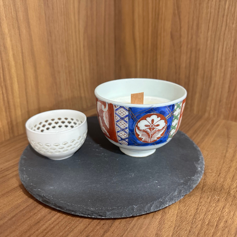 [Koimari 001] Ancient Imari Ware Candle