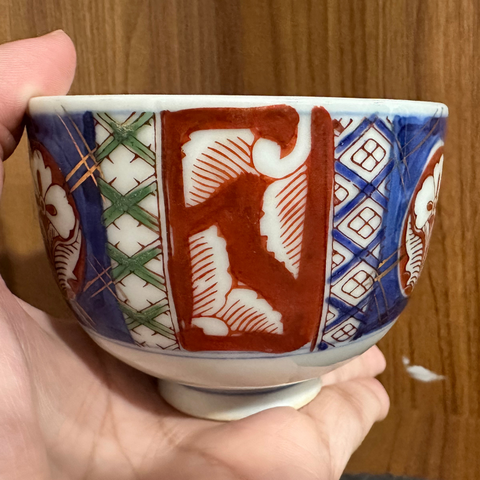 [Koimari 001] Ancient Imari Ware Candle