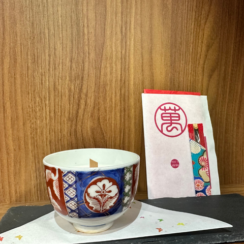 [Koimari 001] Ancient Imari Ware Candle