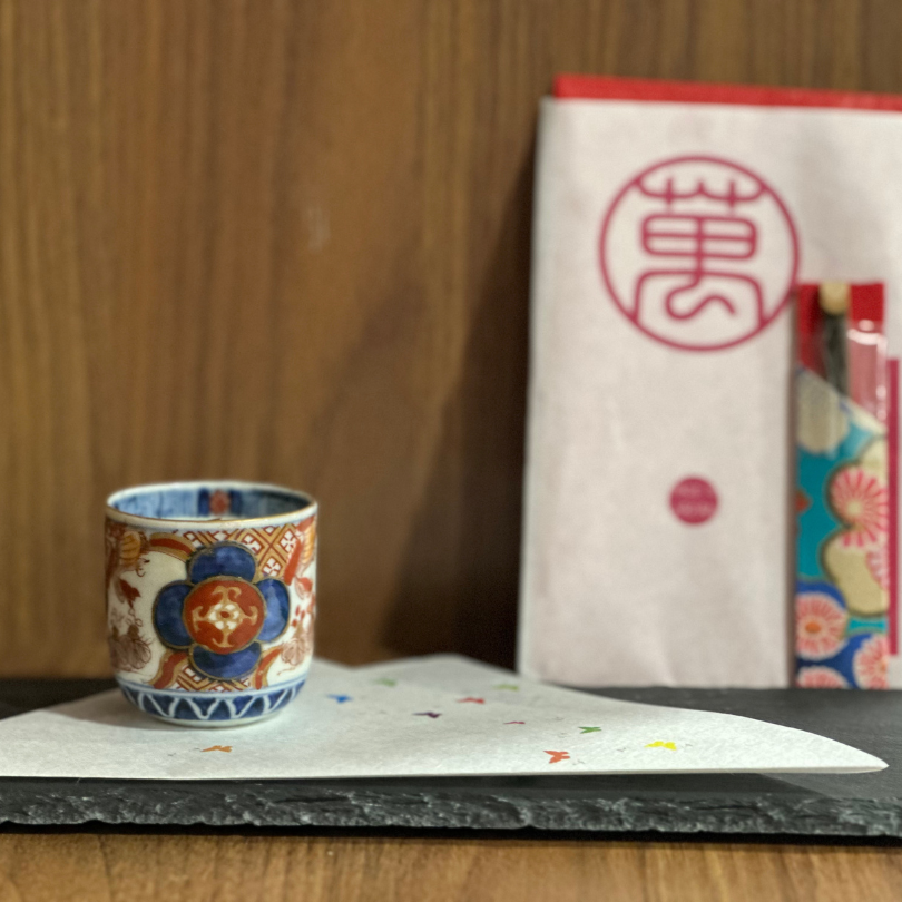 [Koimari Tailor-made] Ancient Imari Ware Candle - Small cup size