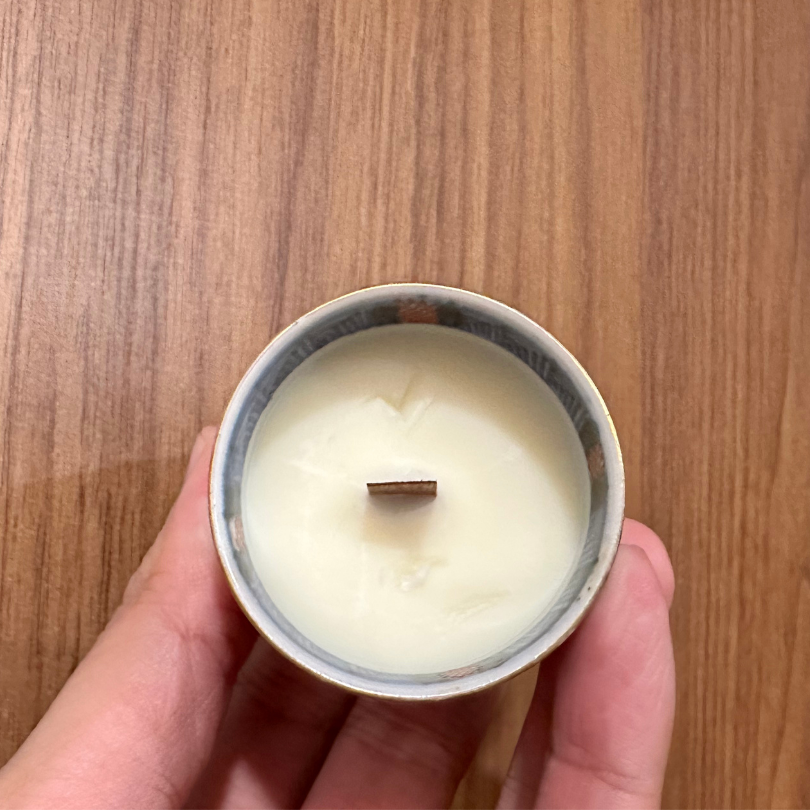 [Koimari 003] Ancient Imari Ware Candle