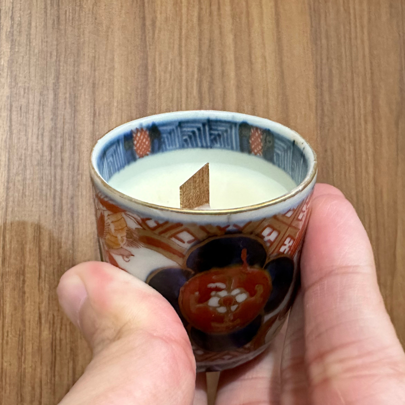 [Koimari 003] Ancient Imari Ware Candle