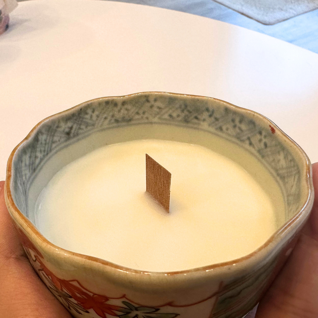 [Koimari 004] Ancient Imari Ware Candle