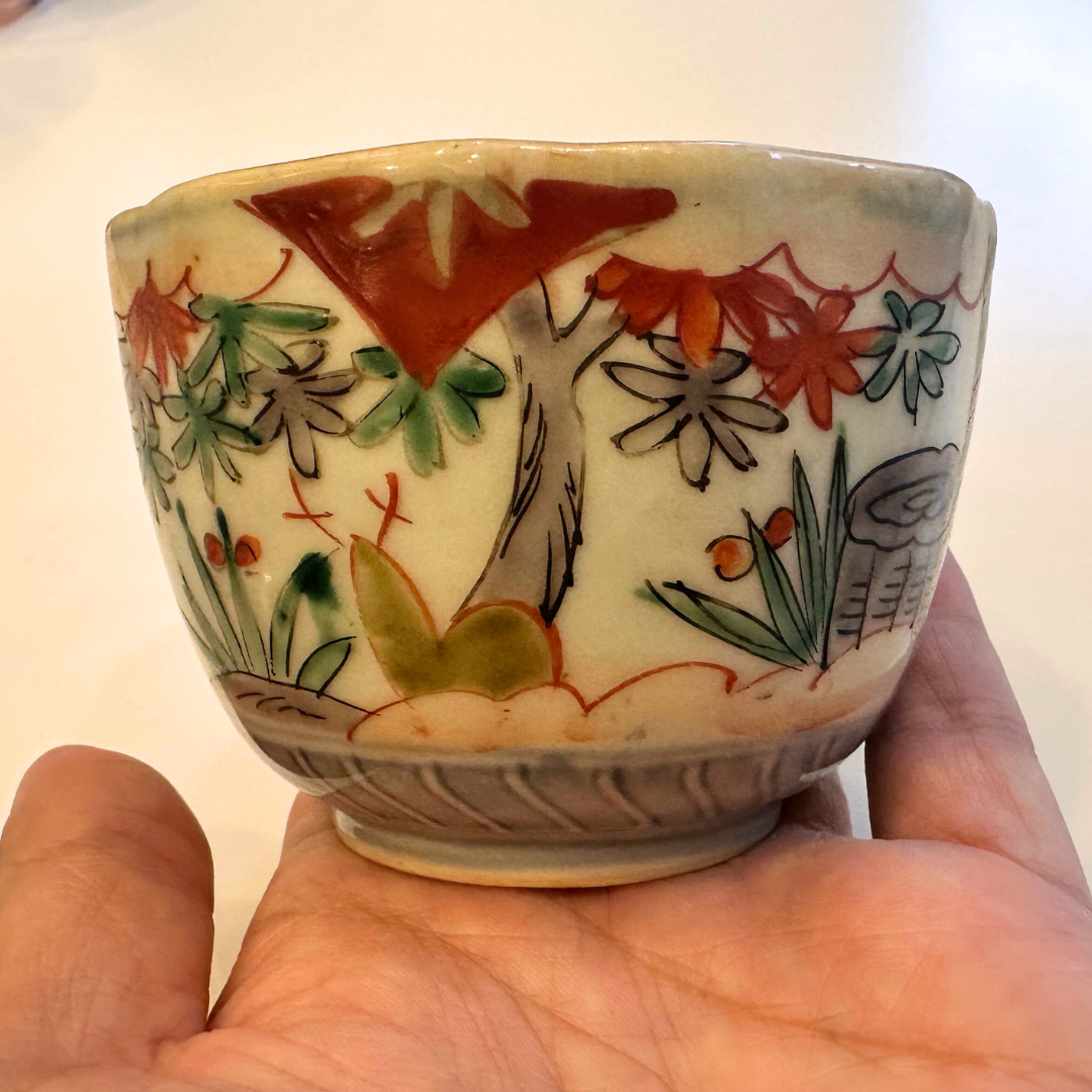 [Koimari 004] Ancient Imari Ware Candle