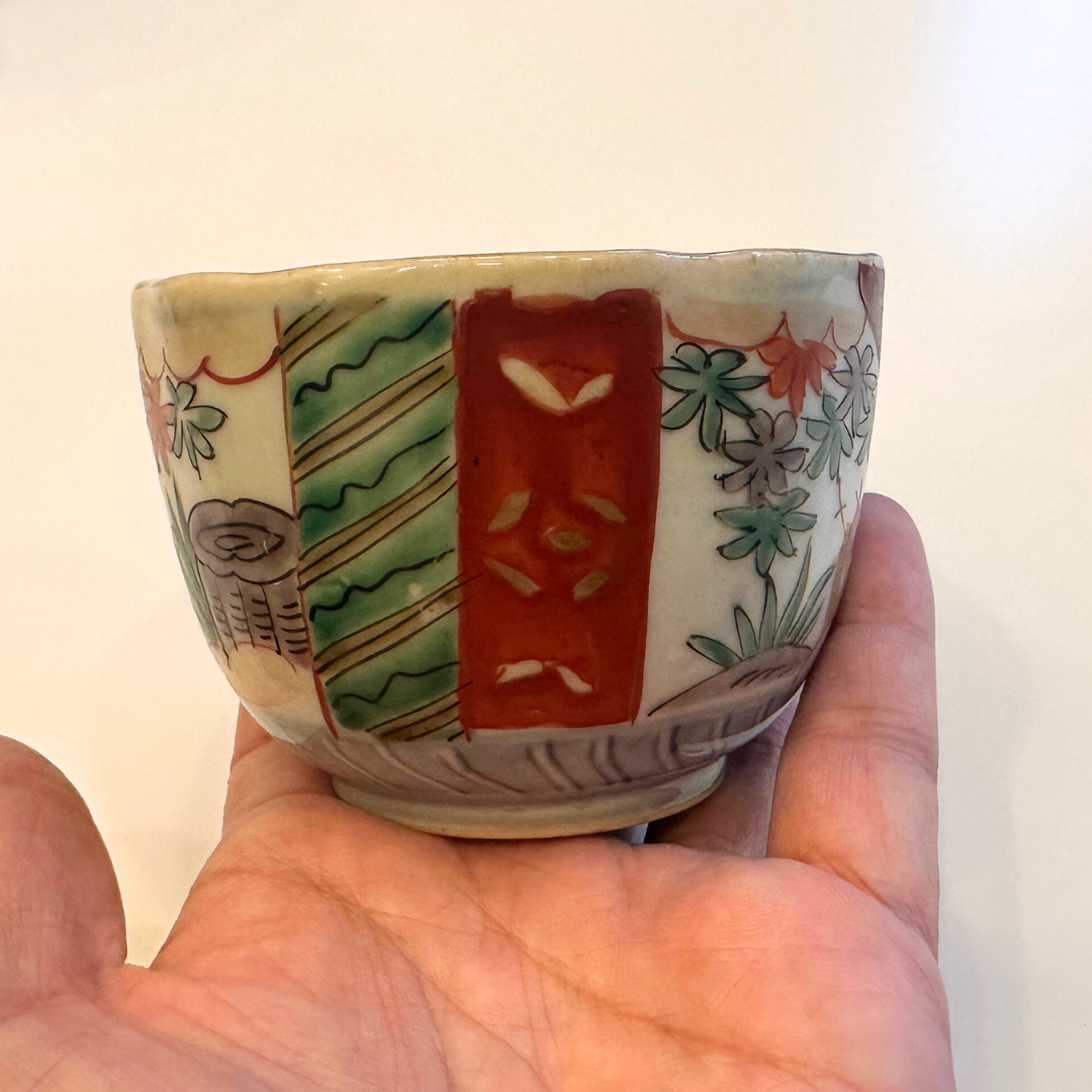 [Koimari 004] Ancient Imari Ware Candle