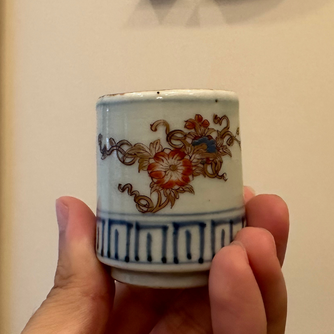 [Koimari 005] Ancient Imari Ware Candle